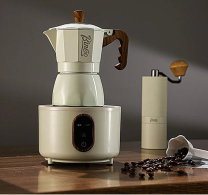 Electric Ceramic Stove 800W – Just Coffee Mini Heating Base for Moka Pot