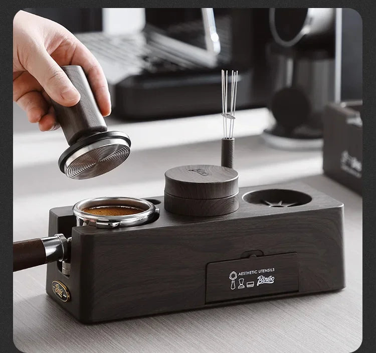 Woodgrain Coffee Trio Set 51/58mm – Just Coffee Barista Edition