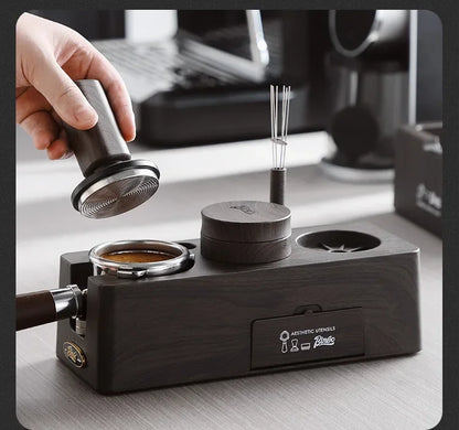 Woodgrain Coffee Trio Set 51/58mm – Just Coffee Barista Edition