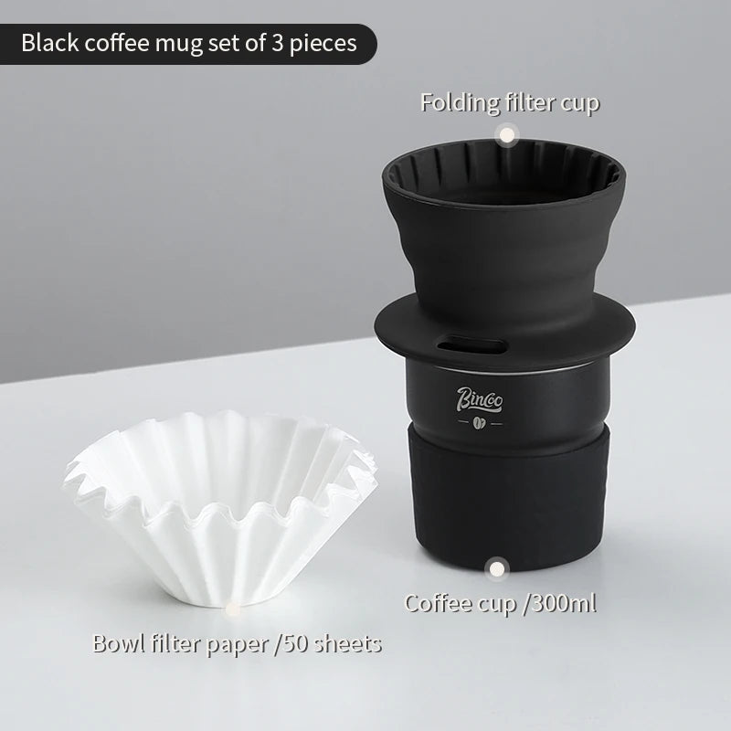 Outdoor Camping Coffee Cup – Just Coffee Stainless Steel Portable Mug
