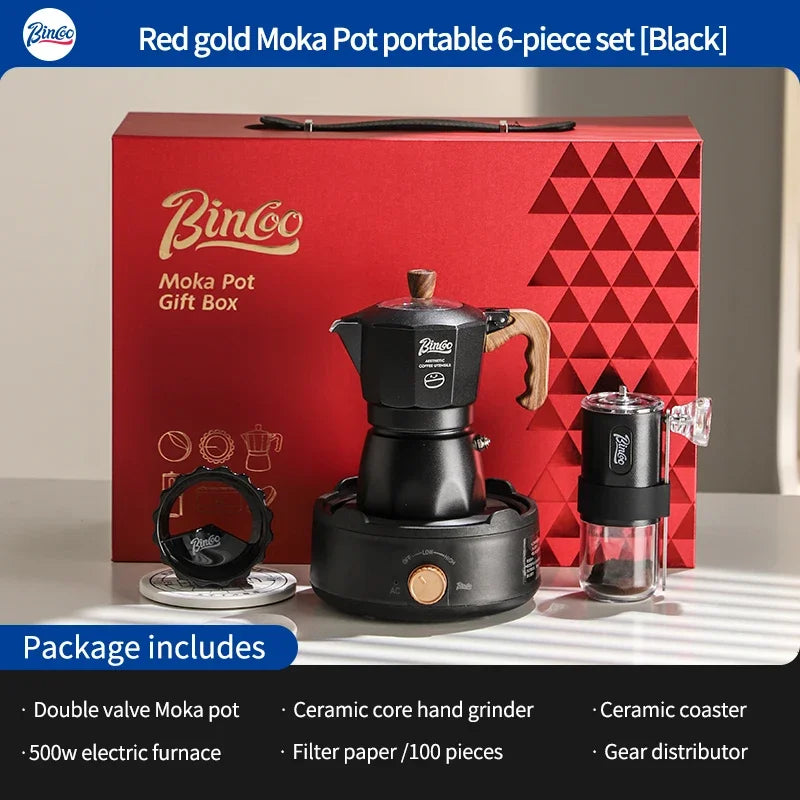 Double Valve Moka Pot Set – Just Coffee Barista Edition