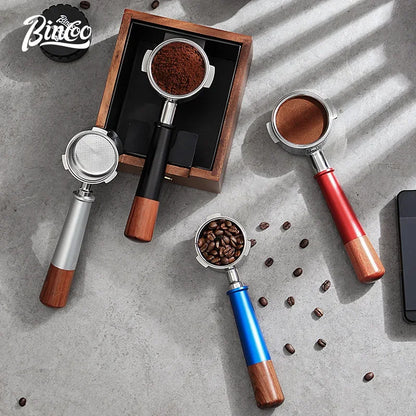 Bottomless Portafilter Handle 51/58mm – Just Coffee Stainless Steel Edition