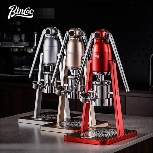 Manual Hand Press Coffee Machine – Just Coffee Double Rod Edition