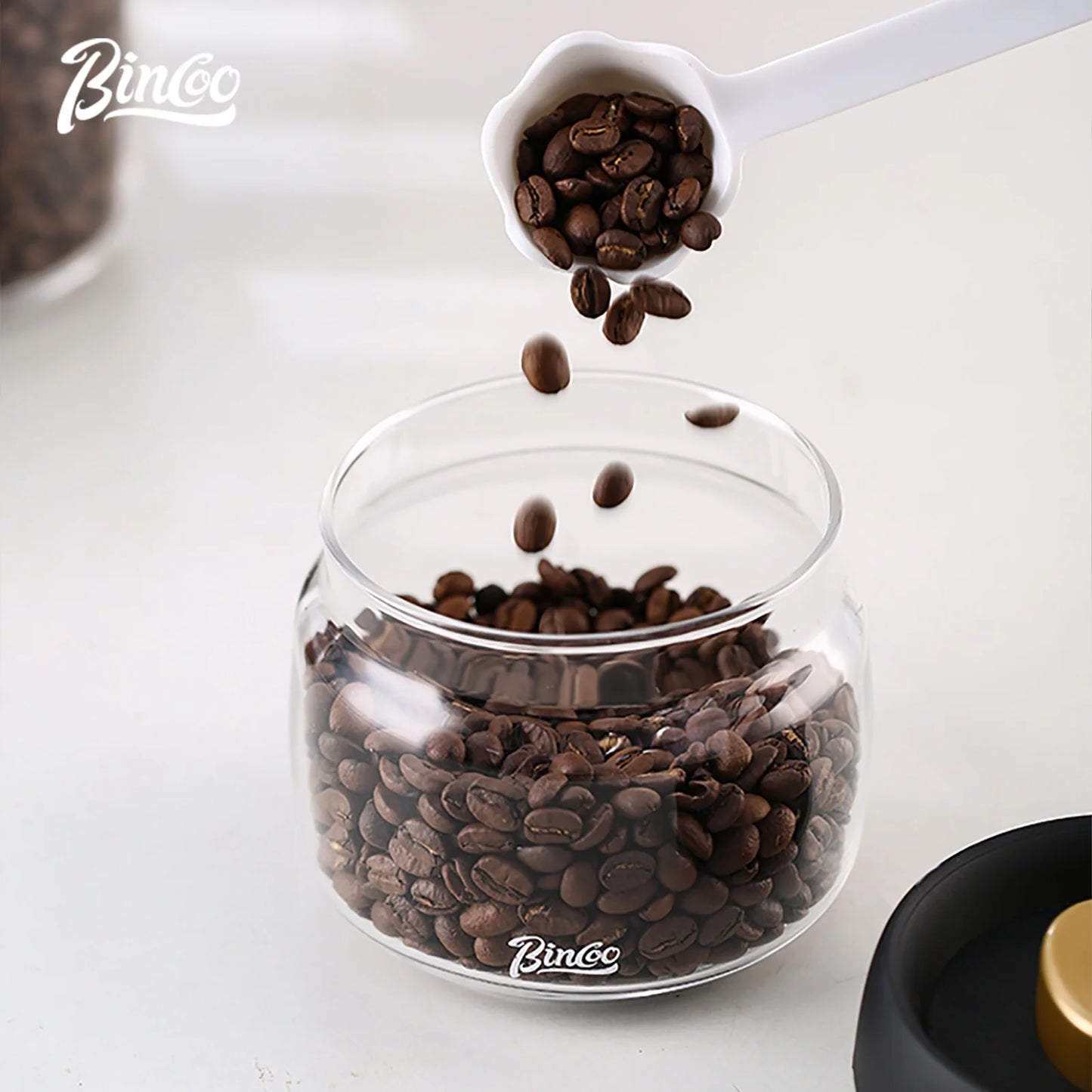 Vacuum Sealed Coffee Storage Jar – Just Coffee Glass Fresh-Keep Canister