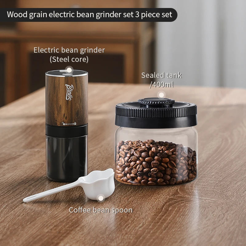 Electric Coffee Grinder – Just Coffee Portable USB Rechargeable Mini Mill