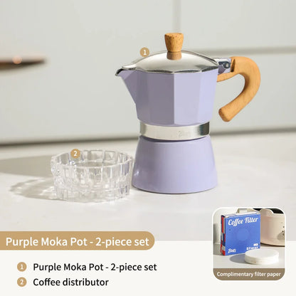 Classic Italian Moka Pot – Just Coffee Espresso Maker