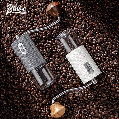 Manual Coffee Grinder – Just Coffee Portable Adjustable Stainless Steel Mill