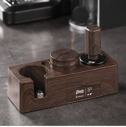 9-Piece Coffee Tamping Station Set 51–58mm – Just Coffee Barista Kit