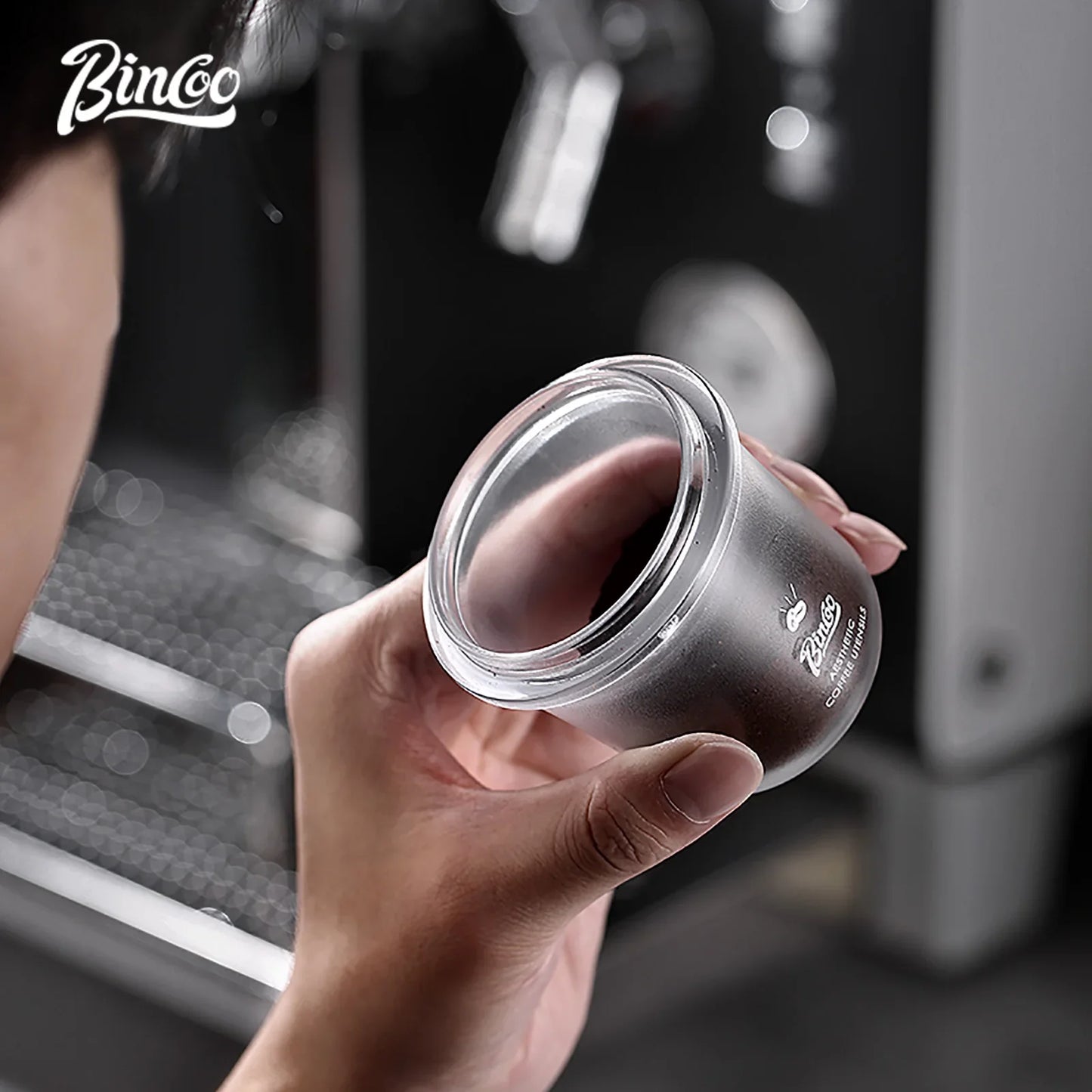 Coffee Powder Catcher Cup – Just Coffee Transparent Aroma Edition