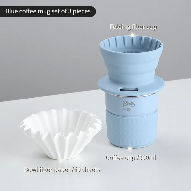Outdoor Camping Coffee Cup – Just Coffee Stainless Steel Portable Mug