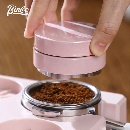 Coffee Tamper & Distributor 51/58mm – Just Coffee Calibrated Spring Leveler