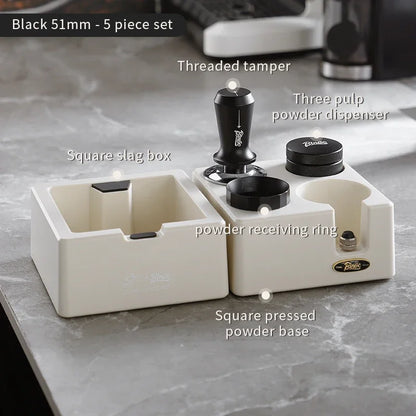 Square Coffee Knock Box – Just Coffee Barista Waste Drum