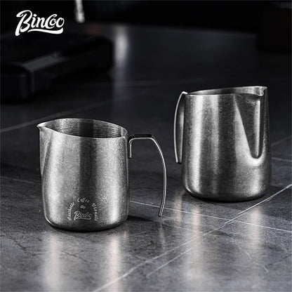 Stainless Steel Milk Frothing Jug – Just Coffee Latte Art Edition