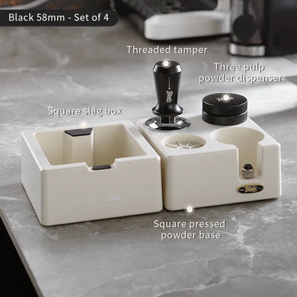 Square Coffee Knock Box – Just Coffee Barista Waste Drum