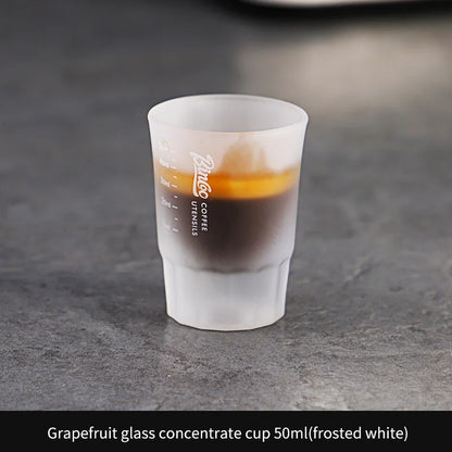 50ml Espresso Glass Measuring Cup – Just Coffee Clear Shot Edition