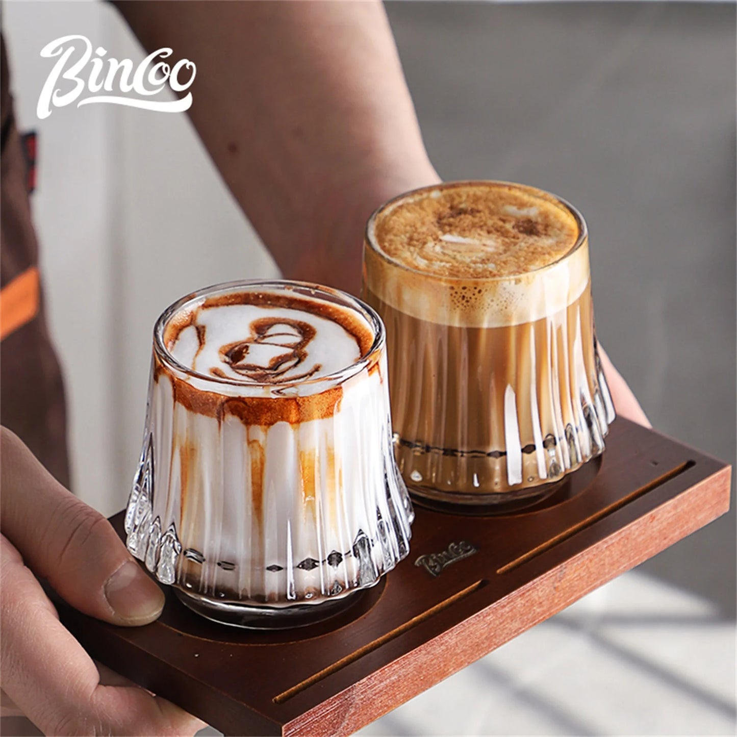 160ml Heat-Resistant Glass Coffee Cup – Just Coffee Creative Edition