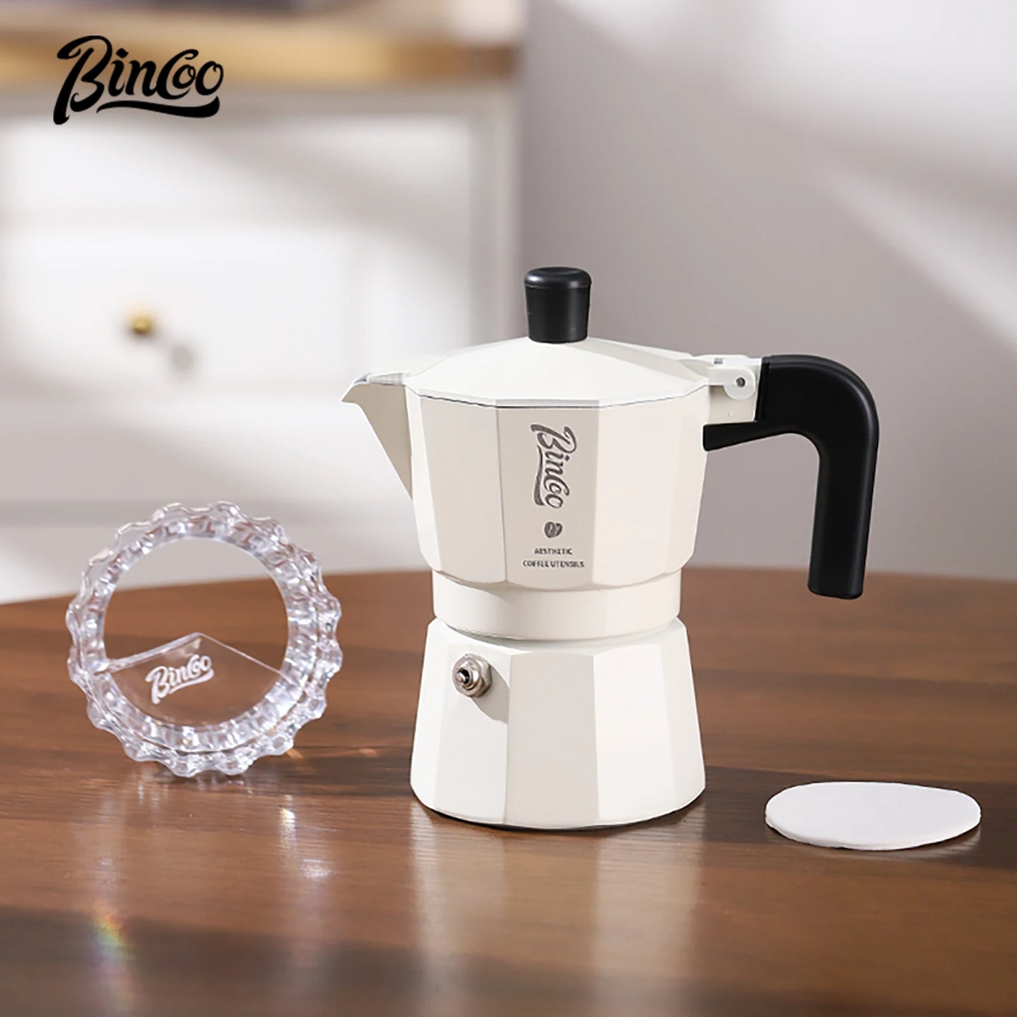 Double Valve Moka Pot – Just Coffee Electric Espresso Maker 220V 500W