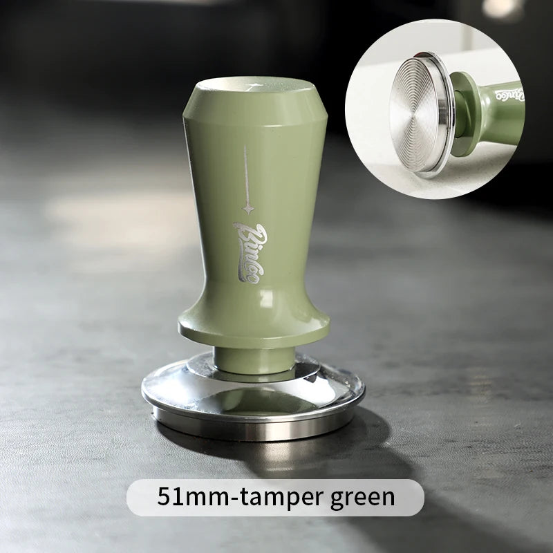 Elastic Coffee Tamper 51/58mm – Just Coffee Black & White Edition