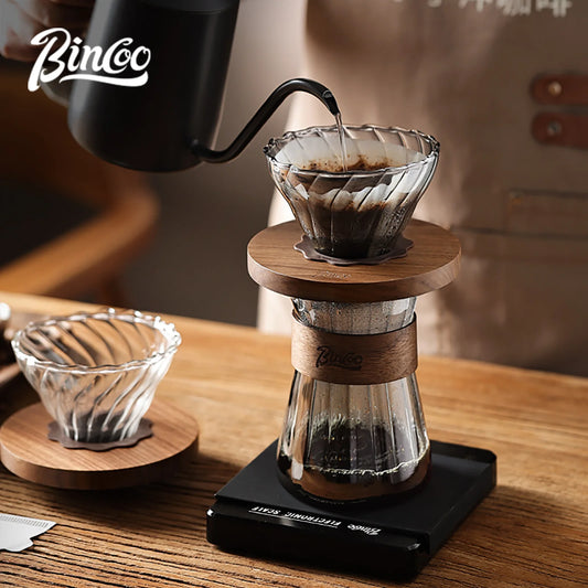 Glass Coffee Sharing Pot Set 500ml – Just Coffee Pour Over Dripper V01