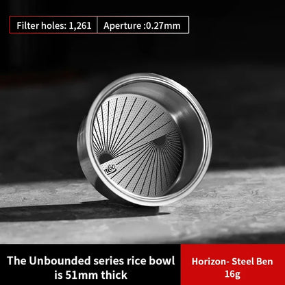 Precision Filter Basket 51/58.5mm – Just Coffee High Extraction Matrix