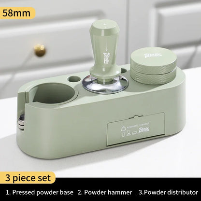 Coffee Tamping & Distributor Set – Just Coffee Complete Barista Station