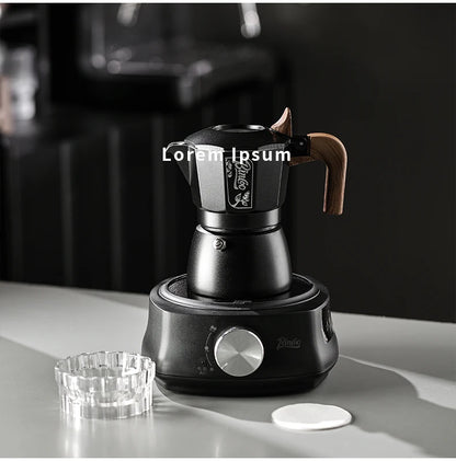 Double Valve Moka Pot – Just Coffee Espresso Extraction Set 220V