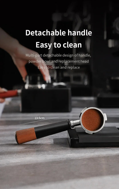Bottomless Portafilter Handle 51/58mm – Just Coffee Stainless Steel Edition
