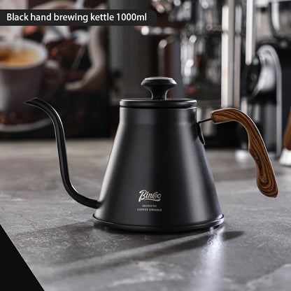 Gooseneck Coffee Brewing Pot 1L – Just Coffee Temp Gauge Edition