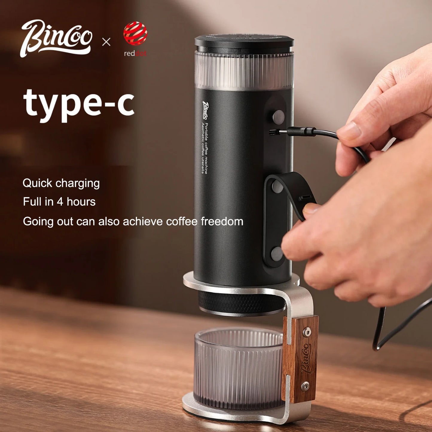 Portable Espresso Machine – Just Coffee H1Pro Travel Edition