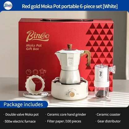 Double Valve Moka Pot Set – Just Coffee Barista Edition