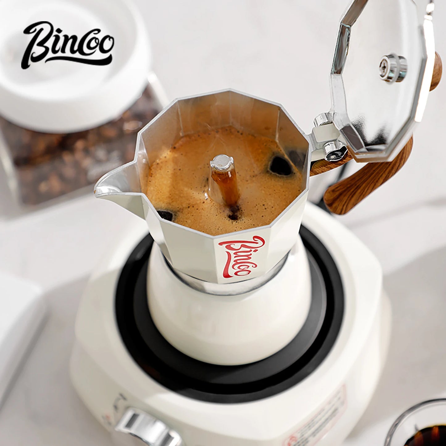 Single Valve Moka Pot – Just Coffee Italian Espresso Maker