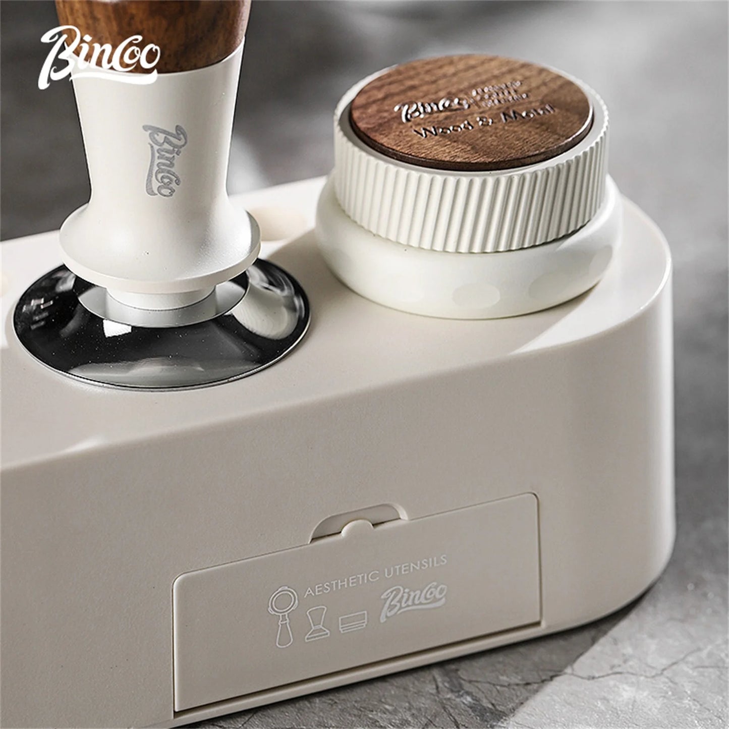 Espresso Tamping Base 51–58mm – Just Coffee Adjustable Barista Station
