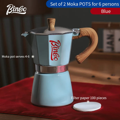 Single Valve Moka Pot – Just Coffee Italian Espresso Maker