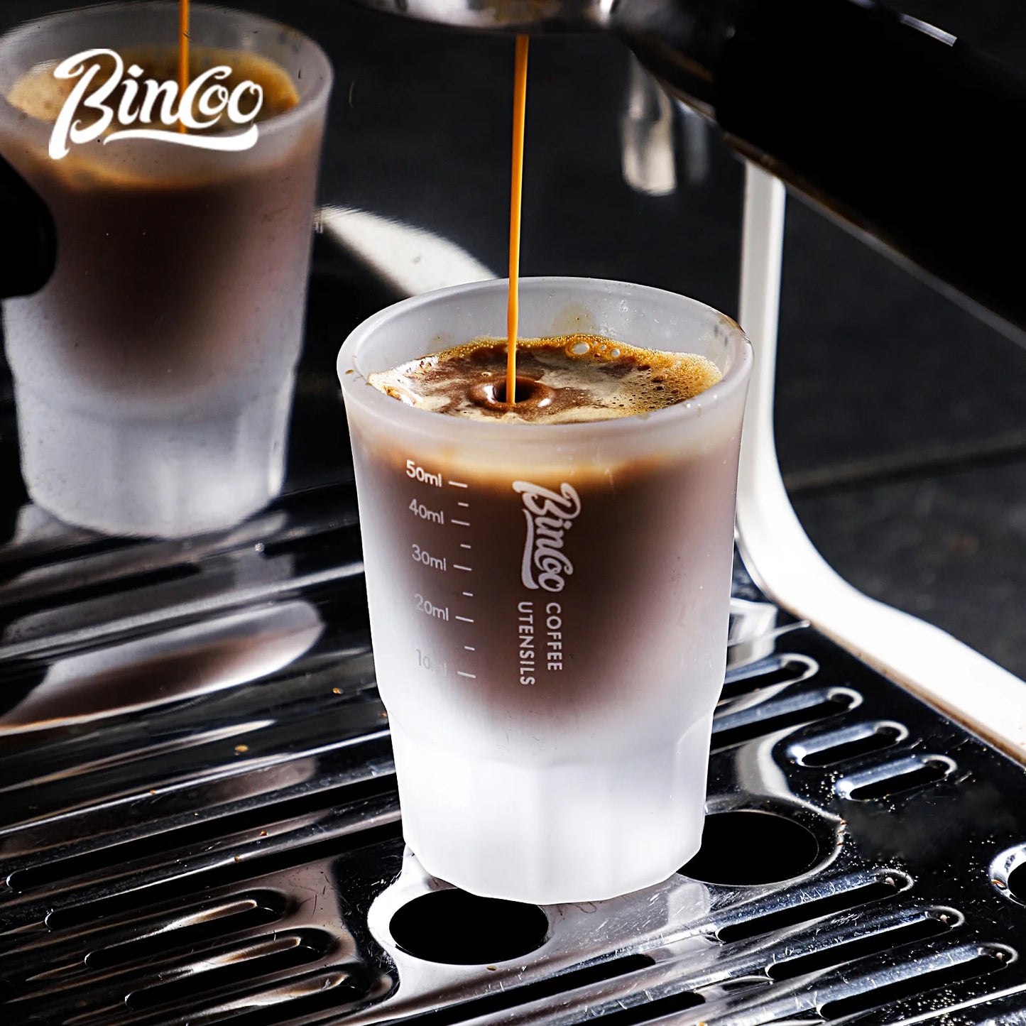 50ml Espresso Glass Measuring Cup – Just Coffee Clear Shot Edition