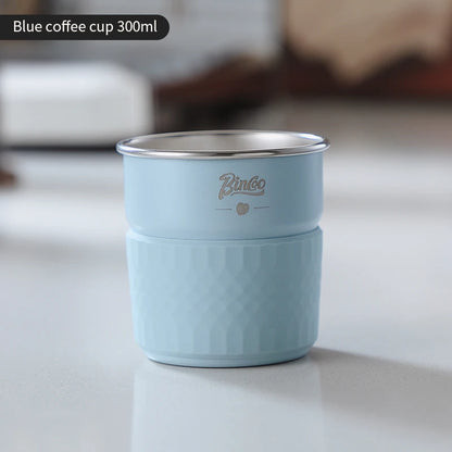 Outdoor Camping Coffee Cup – Just Coffee Stainless Steel Portable Mug