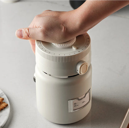 Coffee Bean Vacuum Canister 1000ml – Just Coffee Stainless Steel Airtight Jar
