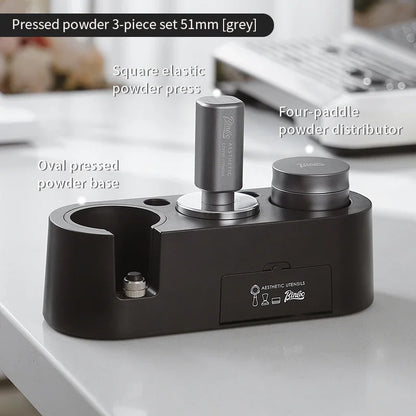 Coffee Tamper & Base Set 51/58mm – Just Coffee Barista Storage Edition