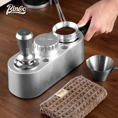 Coffee Tamper & Distributor 3-Piece Set – Just Coffee Italian Barista Kit