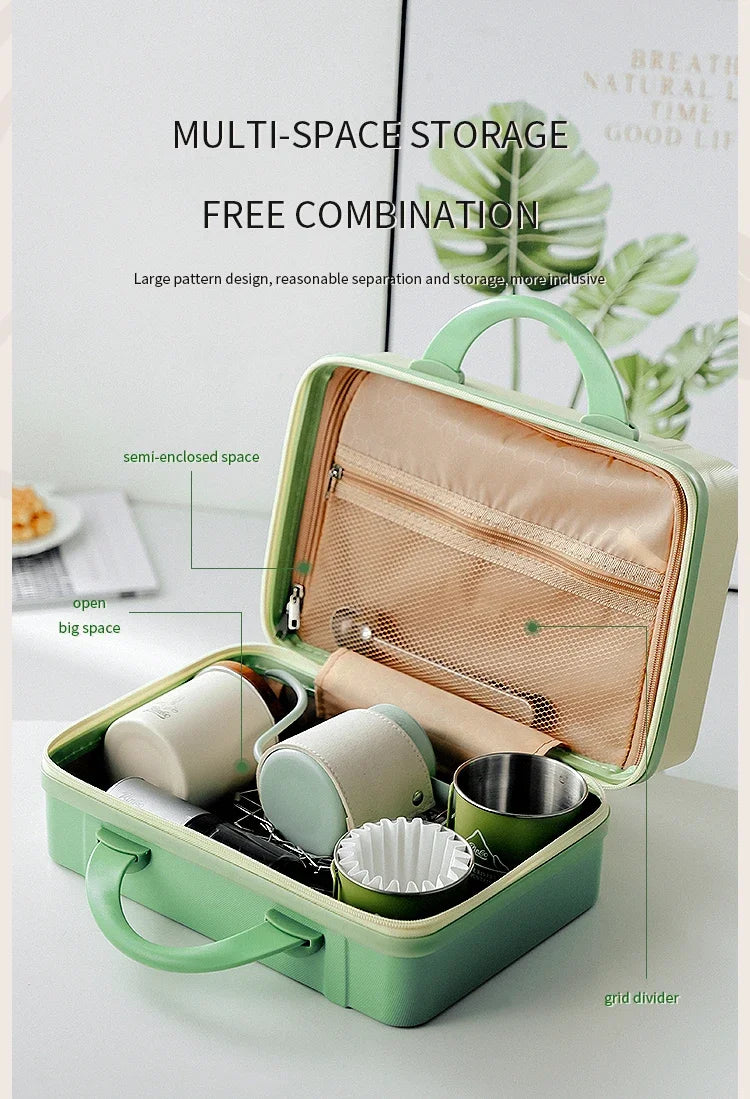 Portable Coffee Maker Set – Just Coffee Outdoor Travel Kit