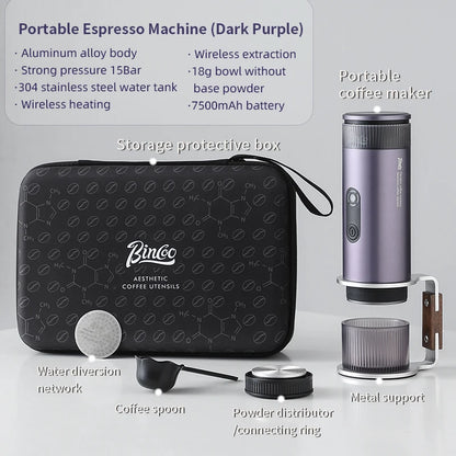 Portable Espresso Maker H1 Pro – Just Coffee Travel Edition