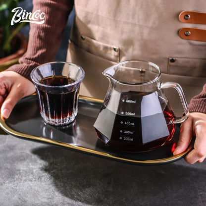 Hand Brew Coffee Maker Set – Just Coffee Sharing Pot & Long Spout Filter Cup