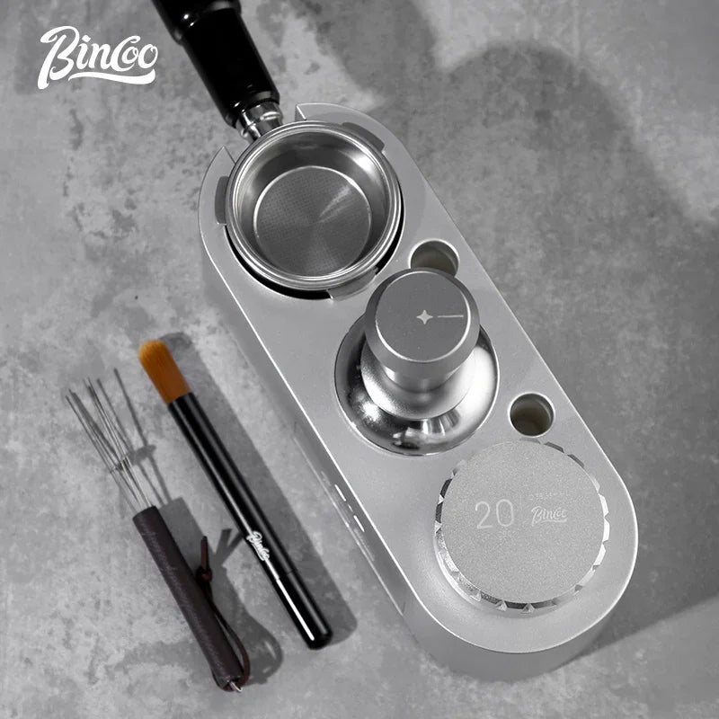 Coffee Tamper & Distributor 3-Piece Set – Just Coffee Italian Barista Kit