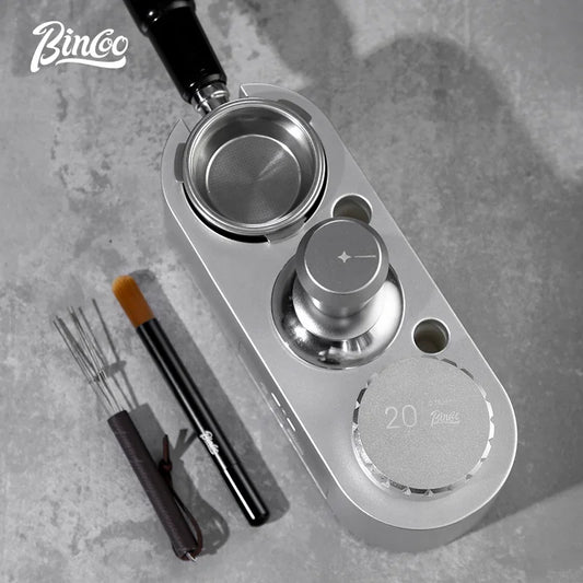 Coffee Tamper & Distributor 3-Piece Set – Just Coffee Italian Barista Kit