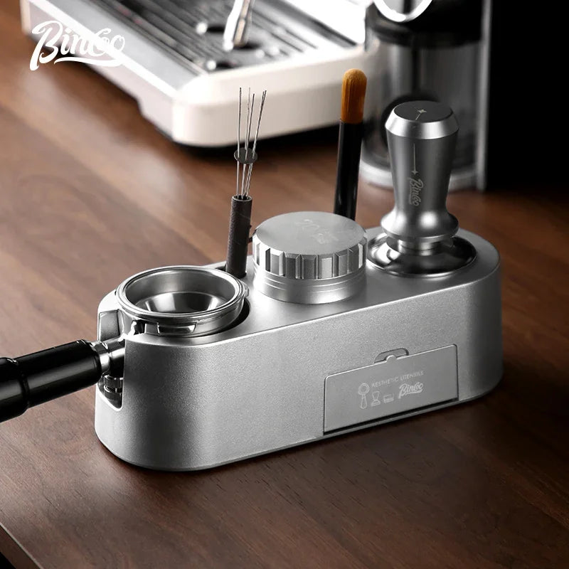 Coffee Tamper & Distributor 3-Piece Set – Just Coffee Italian Barista Kit