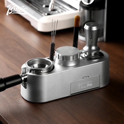 Coffee Tamper & Distributor 3-Piece Set – Just Coffee Italian Barista Kit