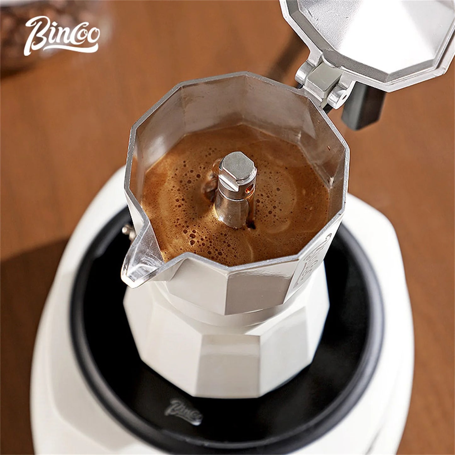 Double Valve Moka Pot – Just Coffee Italian Espresso Coffee Maker