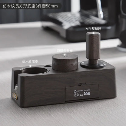 Woodgrain Coffee Trio Set 51/58mm – Just Coffee Barista Edition