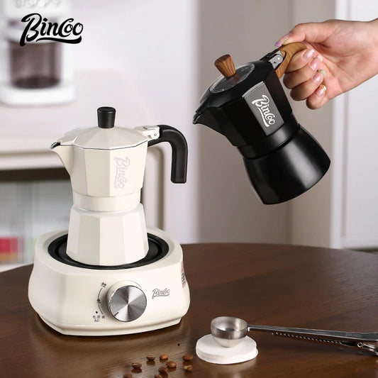 Double Valve Moka Pot – Just Coffee Italian Espresso Coffee Maker