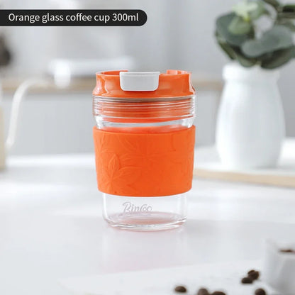 300ml Borosilicate Glass Coffee Cup – Just Coffee Insulated Edition