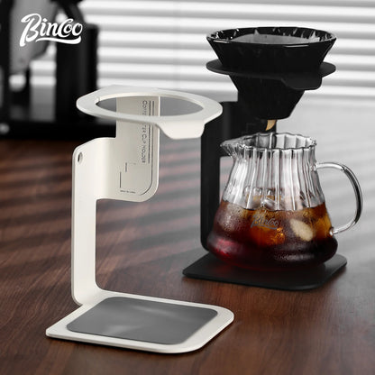 Stainless Steel Coffee Drip Holder – Just Coffee Portable Brew Stand